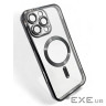 Чeхол-накладка BeCover TPU Chrome Case MagSafe для Apple iPhone 16 Pro Black (712080)
