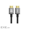 Кабель XO (GB017A-HDMI.tranish) HDMI-HDMI V.2.0, 3м Tranish