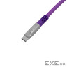 Дата кабель USB-C + USB A to USB-C 1.0m Double-Sleeved Geek purple Keychron (CAB23_ (CAB23 KEYCHRON)