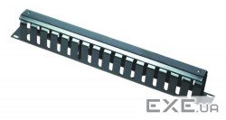 Кабельний організатор 1U 19 '' з металевої кришкою (19C-CM2)