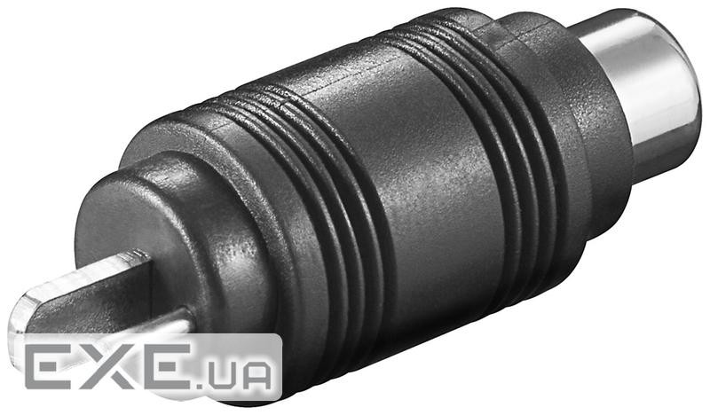 Перехідник аудіо RCA-Speaker,F/M адаптер прямий,чорний (75.01.1693-1) (75.01.1693-1)