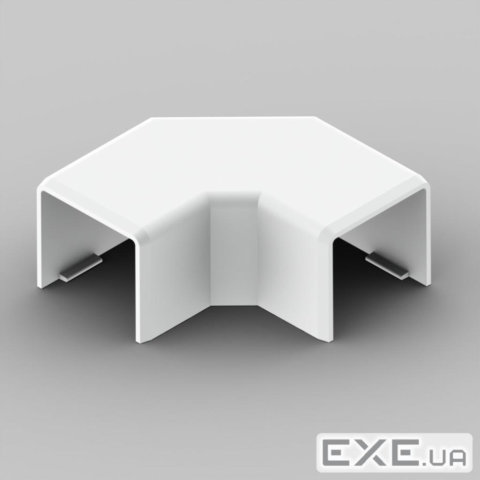 Кут прямий для LHD 20х20 білого кольору, Серія LHD, ПВХ (8623_HB) (8623_HB)