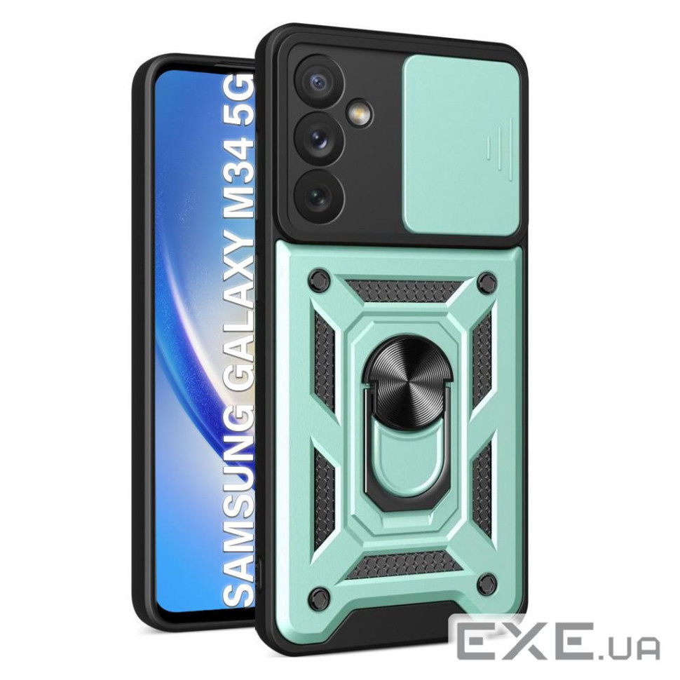 Чохол до мобільного телефона BeCover Military Samsung Galaxy M34 5G SM-M346 Dark Green (710681)