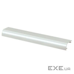 Заокруглена кришка короба 170х57 Prestige 3D, біла, МК (VP110WHI)