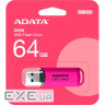 Флешка ADATA C906 64GB USB2.0 Pink (AC906-64G-RPP)
