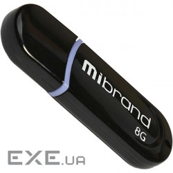 Флешка MIBRAND Panther 8GB Black (MI2.0/PA8P2B)