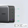 Зарядний пристрій Ugreen Nexode USB-A+3*USB-C 100W GaN Te ch Fast Black (CD226) (40747)