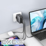 Зарядний пристрій Ugreen Nexode USB-A+3*USB-C 100W GaN Te ch Fast Black (CD226) (40747)