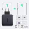 Зарядний пристрій Ugreen Nexode USB-A+3*USB-C 100W GaN Te ch Fast Black (CD226) (40747)