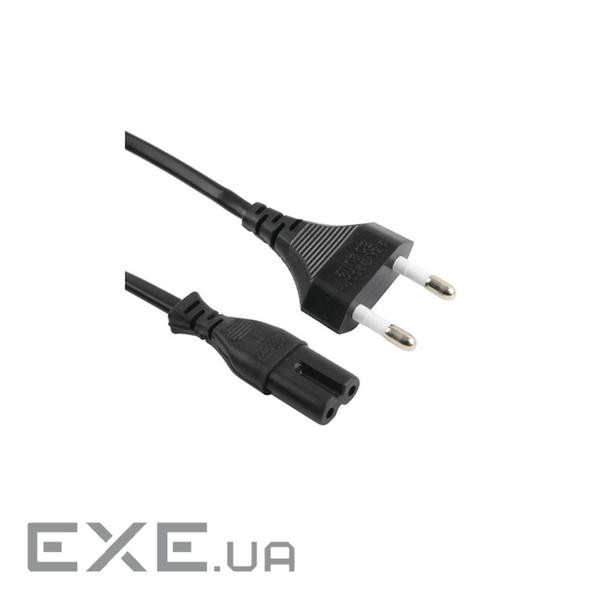 Кабель живлення Merlion C7 1.8m 0.5mm gray (PC-184/2 CEE7/16-C7G)