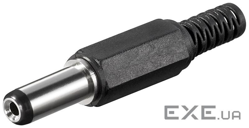Конектор FreeEnd-Jack DC,5.5x2.1x145mm конектор прямий,чорний (75.01.1121-1)