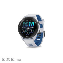 Смарт-годинник Garmin Forerunner 265, Whitestone, GPS (010-02810-11)