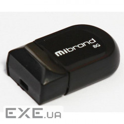 Flash drive MIBRAND Scorpio 8GB Black (MI2.0/SC8M3B)