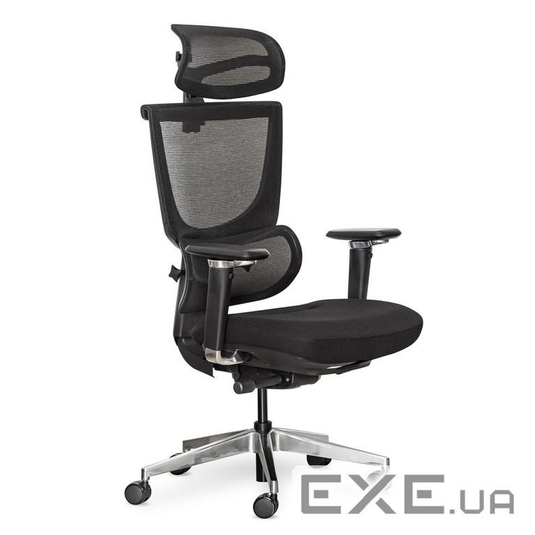 Офісне крісло Mealux S8 Air Fabric Black (HF-S8P F/B)