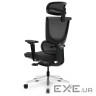 Офісне крісло Mealux S8 Air Fabric Black (HF-S8P F/B)