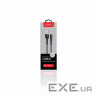 Дата кабель USB 2.0 AM to USB-C 1.2m black Intaleo (1283126487484)