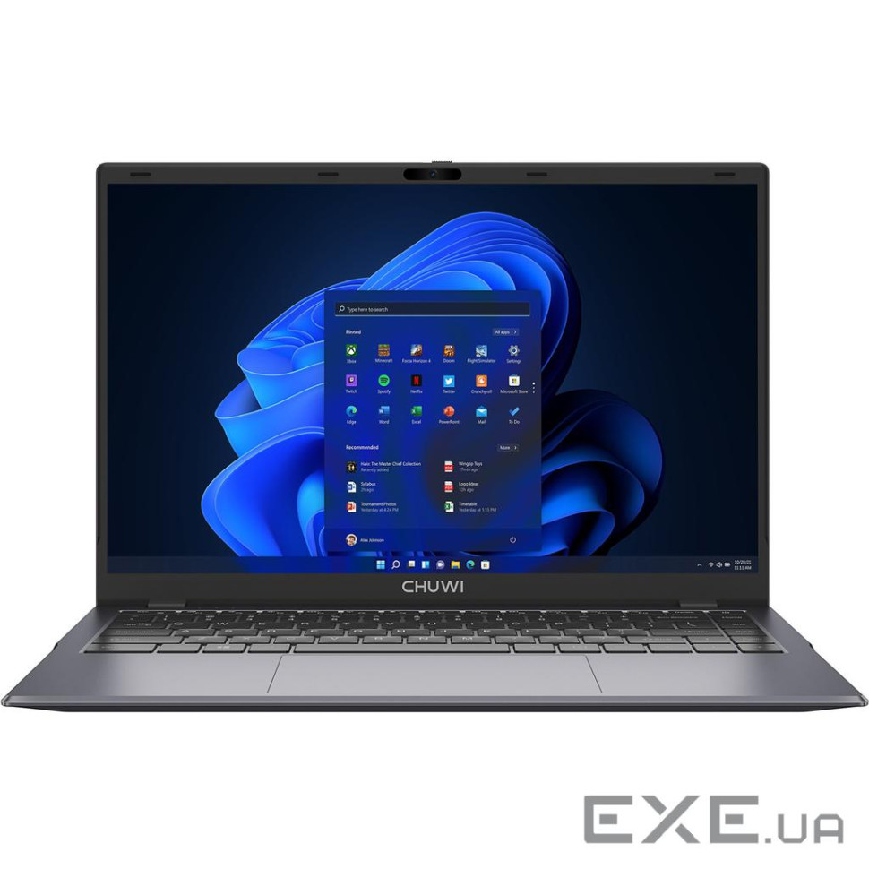 Ноутбук Chuwi GemiBook XPro (N100/16/256GB) Win 11 (CWI574/CW-112970), 14.1" FullHD (1920x1080) IPS