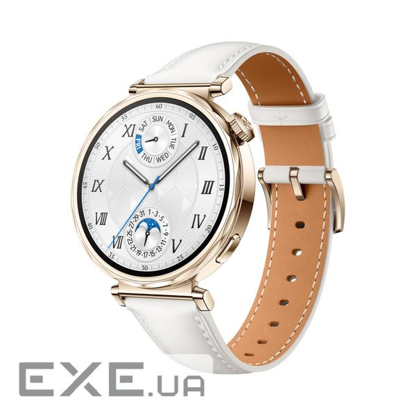 Смарт-годинник Huawei WATCH GT 5 41mm White Leather (55020DJT)