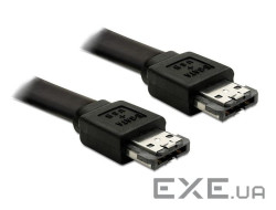 Кабель накопичувача Delock eSATAp M/M 1.0m, Power Over eSATA 3Gbps (70.08.4386-1)
