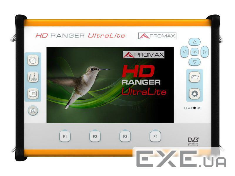 Аналізатор спектру та ТВ-сигналів PROMAX HD Ranger Ultralight (RG002LRS11)