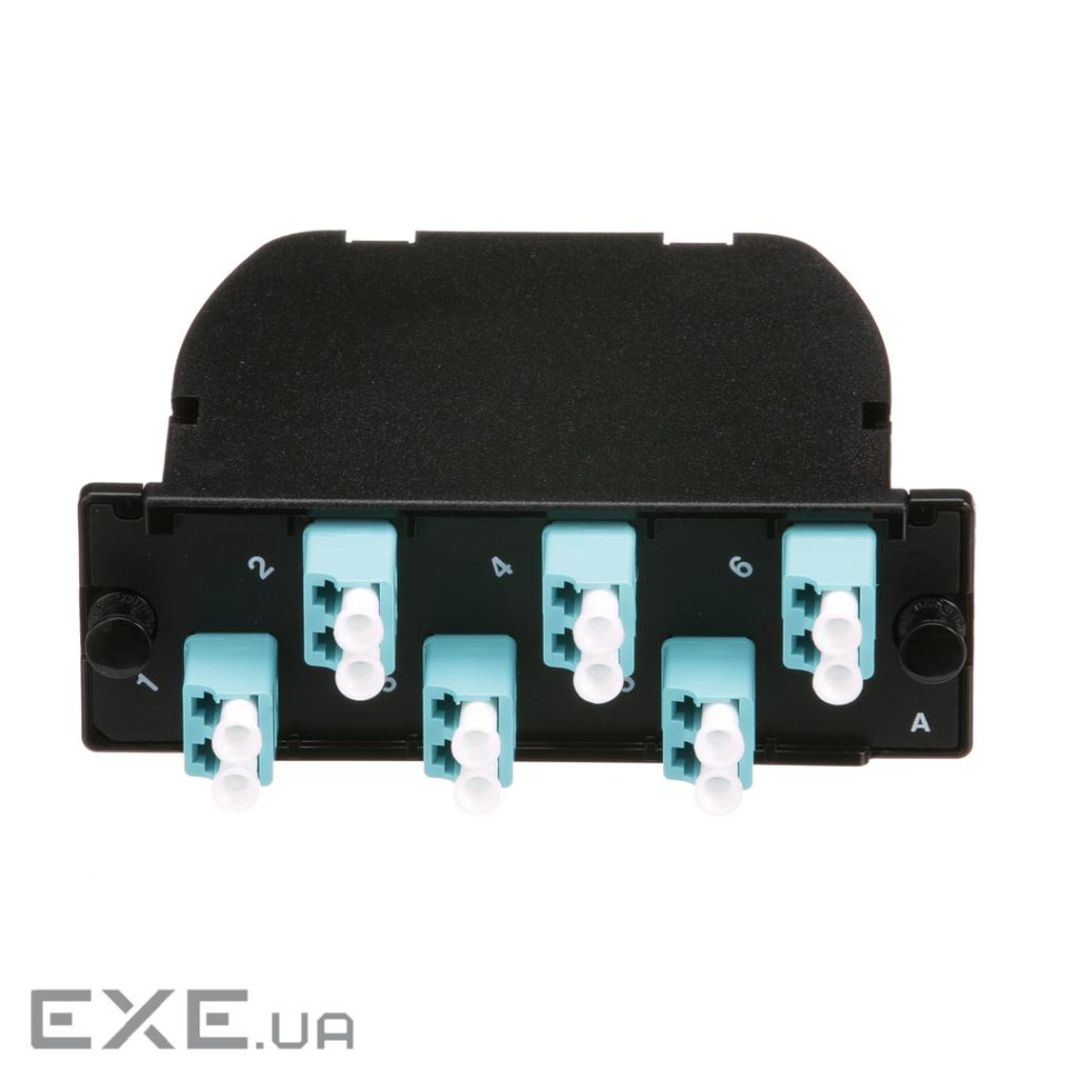Адаптер для оптико-волоконних зєднань OM3, 6xLC Duplex, 1xMPO (FC2XN-12-10AS)