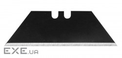 Лезо трапецієподібне Neo Tools, чорне, товщина 0.6мм, сталь SK2, 10шт. (64-015) . (64-015)