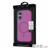 Чохол до мобільного телефона BeCover FIBRA Silicone OmniMag Apple iPhone 16 Purple (716231)