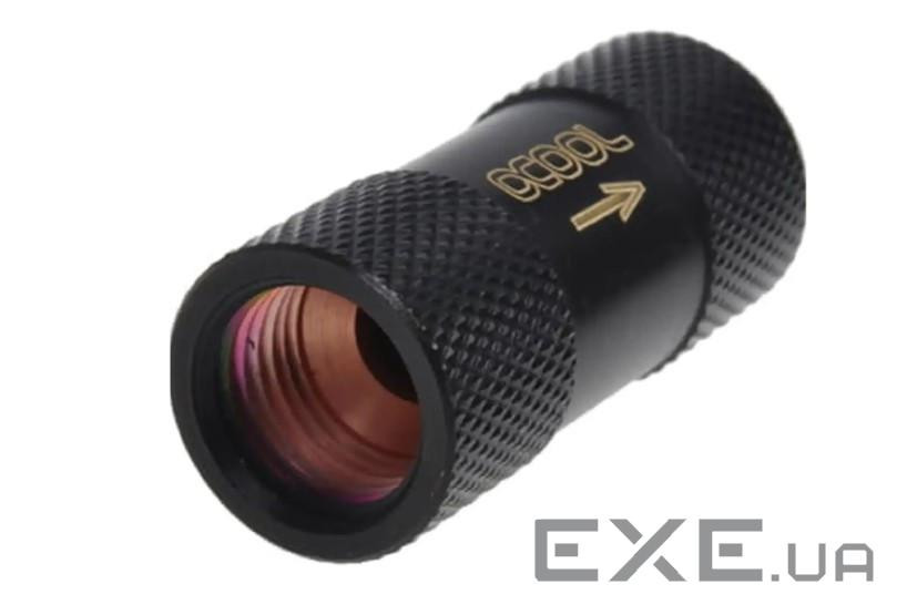Фітинг Alphacool check valve G1/4 IG - Deep black (29046)