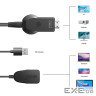 Адаптер XO GB012 HDMI - USB-A (M/M) Black (GB012.black)