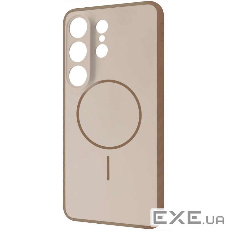 Чехол Proove Softline Case with Magnetic Ring Samsung Galaxy S26 Ultra beige (PCLCSGSU2681)