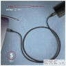 Дата кабель USB-C to USB-C 2.0m v3.2 Gen 1 PD 60W 3A black AXAGON (BUCM3-CM20AB) (BUCM3-CM20AB 2м)