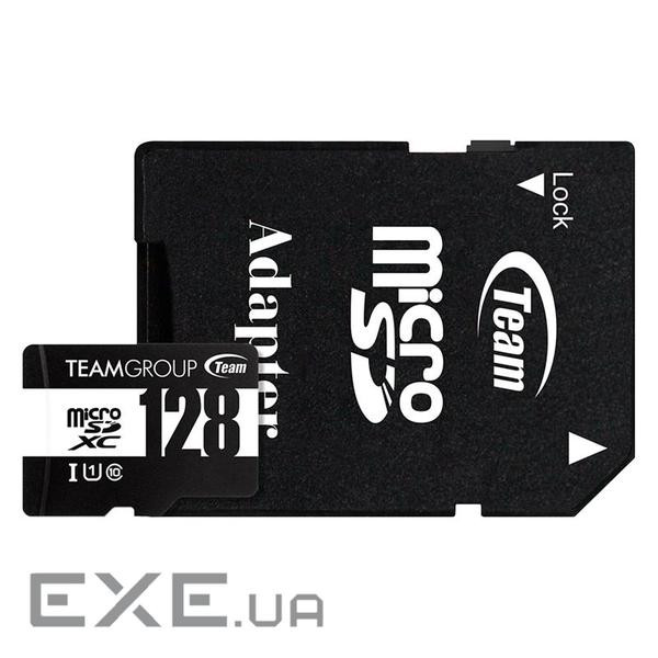 Карта пам'яті TEAM microSDXC 128GB UHS-I Class 10 + SD-adapter (TUSDX128GCL10U03)