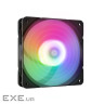 Корпусний вентилятор Zalman AF120R ARGB 120мм, 800-1500rpm, 4pin, PWM, 3pin+5VA (ZM-AF120RARGBBLACK)