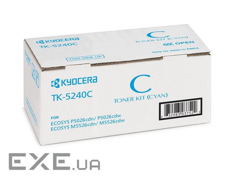 Тонер-картридж Kyocera TK-5240C Cyan (1T02R7CNL0)