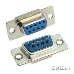 Гніздо FreeEnd-COM(DB9),DSUB/F розєм 9pin (62.09.8155-1) 9pin (62.09.8155-1)