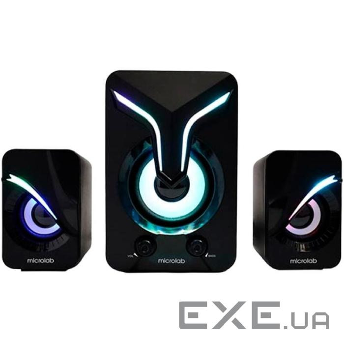 Акустична система Microlab U-270 LED USB Black