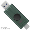 USB флеш накопичувач Kingston 128GB DataTraveler Duo USB 3.2 / Type-C Black/Green (DTDEG2/128GB)