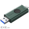 USB флеш накопичувач Kingston 128GB DataTraveler Duo USB 3.2 / Type-C Black/Green (DTDEG2/128GB)