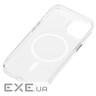 Чохол 2Е Basic для Apple iPhone 15 Plus, Transparent MagSafe Cover, Clear (2E-IPH-15PRM-OCLS-CL)