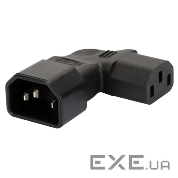 Кабель живлення пристроїв Lucom IEC(C13)->(C14) (адаптер),90 ліворуч Cu (62.09.8073-1)