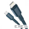 Кабель Baseus High Density Braided Type-C to Lightning PD 20W 1M Білий (CATLGD-02) (CATLGD-02 1м )