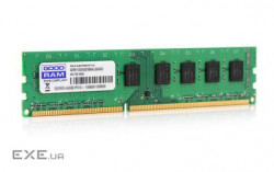 Оперативна пам'ять GOODRAM 8GB 1600MHz DDR3 ECC DRx8 LV VLP (W-MEM16E3D88GLV)