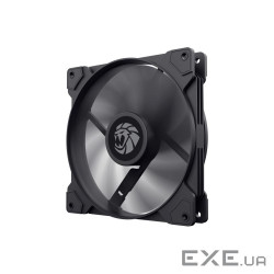 Кулер для корпусу 140мм 4pin(M/F) PWM Power, 3pin Aura(M/F) GAMEMAX GMX-14WFBK-PWM