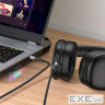 Кабель Hoco UPA22 AUX 3.5 to 3.5 (1m) black (39545)