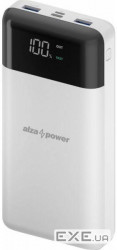 УМБ AlzaPower Powerbank Parade 30000mAh Power Delivery (18W) White (APW-PBPA30PW)