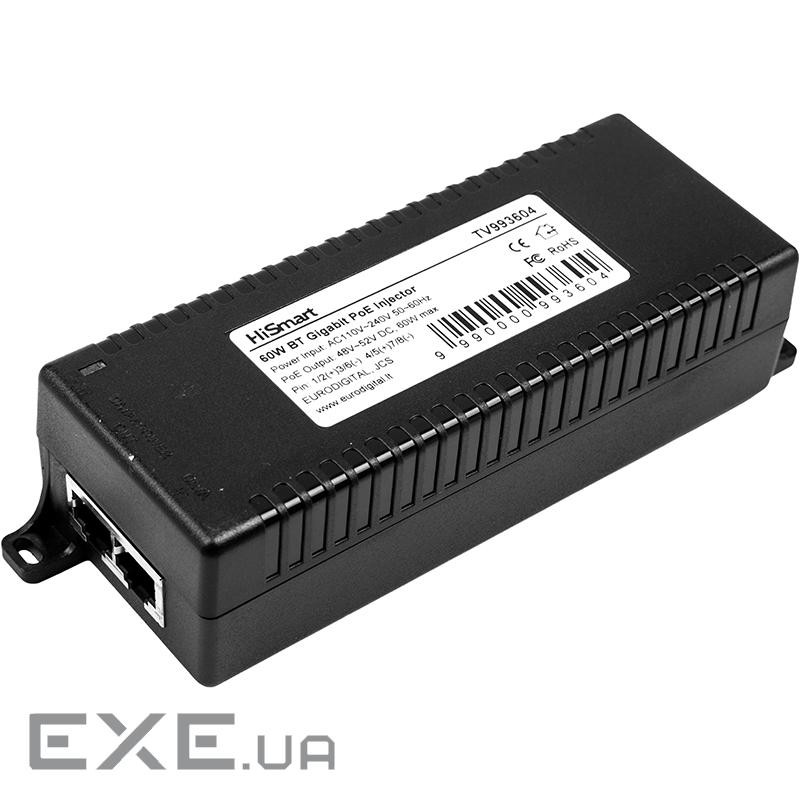 Інжектор PoE 1000M, 60 Вт (POE-006)