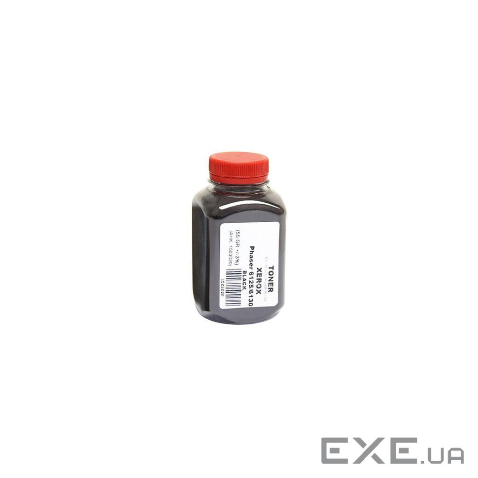 Тонер Xerox Phaser 6125/6130 бутль 55г Black AHK (1503020)