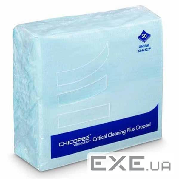 Серветки Katun Veraclean Critical Cleaning Wiper Turquoise 50шт Chicopee (48859) (Katun 48859)