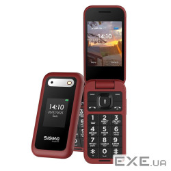 Мобільний телефон Sigma X-style 281 CLIK Red (4827798151426)