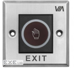 Безконтактна кнопка виходу (комбінована метал/пластик ) VIAsecurity VB8686M